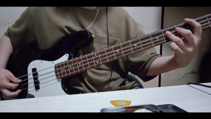 Dean Town/Vulfpeck ピックで弾いてみた Bass Cover