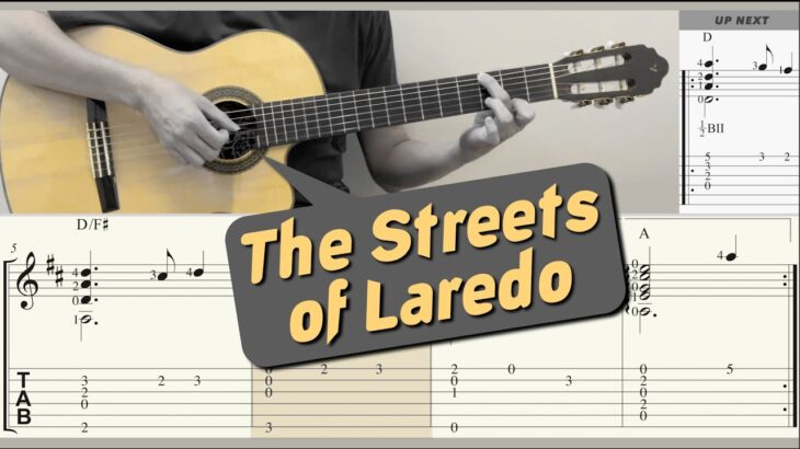 The Streets of Laredo (Guitar) [Notation + TAB]