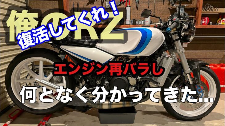 群馬_万屋ペイント太田ベース　俺のRZ復活計画 エンジンOH編