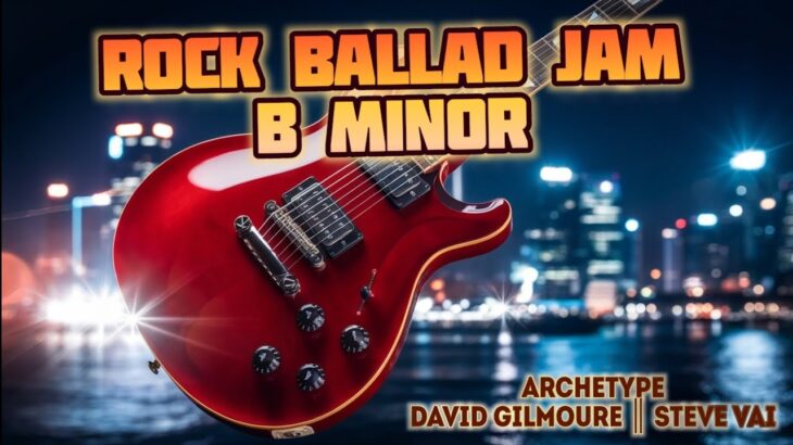 Rock Ballad Improvisation – Over 21 Minutes! #det3rnate #guitar