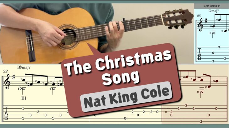 The Christmas Song / Nat King Cole (Guitar) [Notation + TAB]