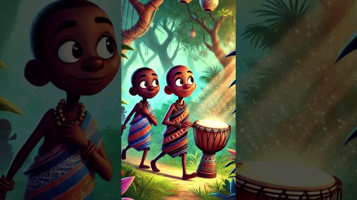 “The Talking Drum of the Forest | Inspiring African Folktale of Kindness and Unity”