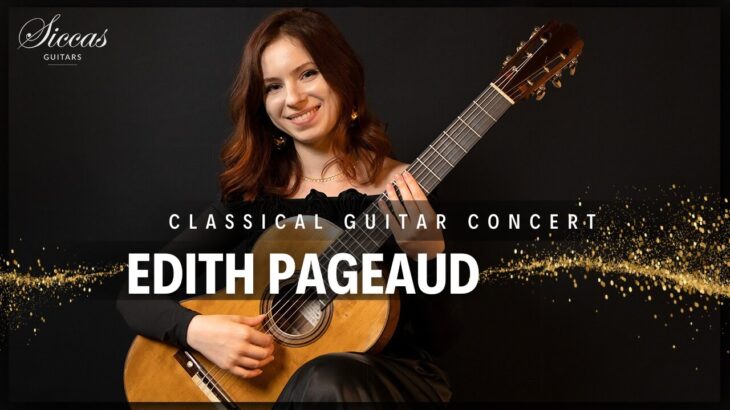 EDITH PAGEAUD – Classical Guitar Concert | Rachmaninov, Piazzolla, Tansman, Biber, Presti