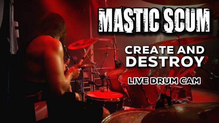 Eugene Ryabchenko – Mastic Scum – Create And Destroy (live drum cam)