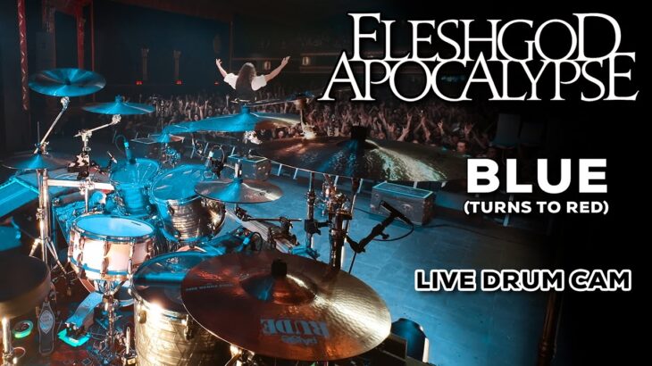 Eugene Ryabchenko – Fleshgod Apocalypse – Blue (Turns to Red) (live drum cam)